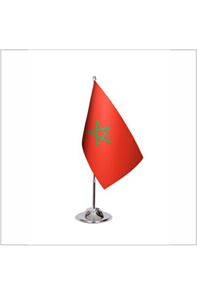 Asyabayrak Fas Tekli Masa Bayrağı