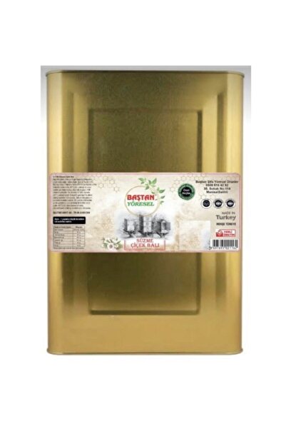 Baştan Yöresel 25 Kg 1. Sıkım Teneke Çiçek Balı