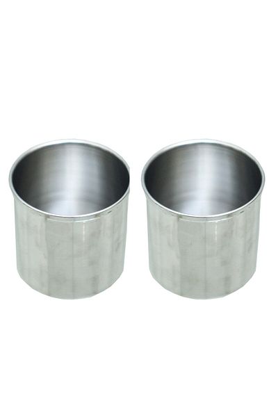 ANTEPSEPETİ ALUMINUM FLAT MODEL GLASS 2 PACK
