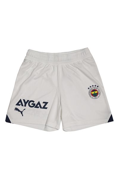 Puma 772022-02 Puma Fenerbah&ccedil;e23-24 Jr & Ccedil; Children's Shorts and Capri White