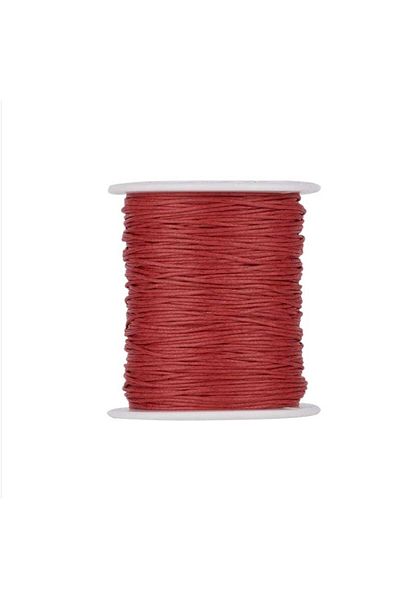 yiğit aksesuar 10 meters 1 mm Red Korean string necklace bracelet jewelry string