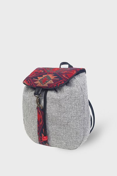 Ayşe Teyze'nin Çantaları Women's Gray Rug Backpack