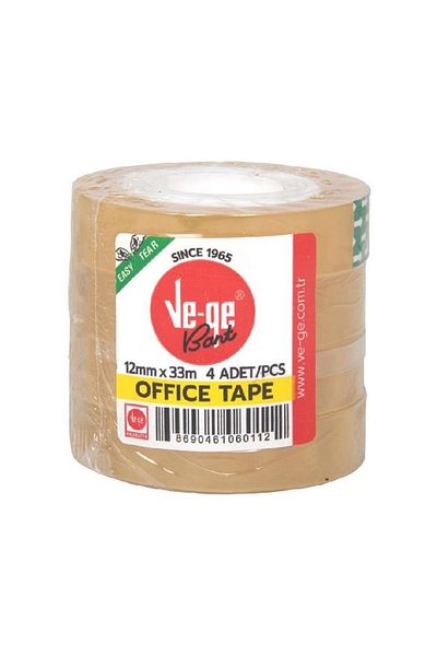Vegee VEGE SELFONE BAND OFFICE TAPE 12MM.*33MT.4-PIECE