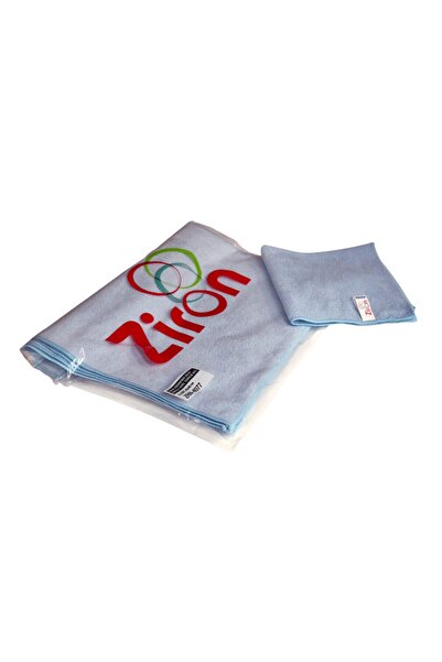 Ziron Lavetă de curățare cu textura groasă din microfibră Albastru 40x40 10buc