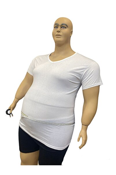 SMRenkli 3pcs plus size V-neck half sleeve undershirt athlete