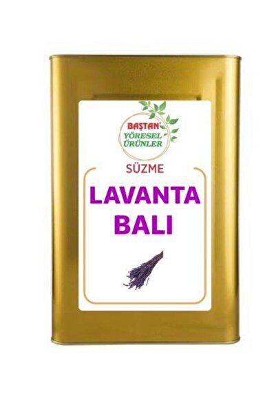 Baştan Yöresel 25kg Teneke Lavanta Balı