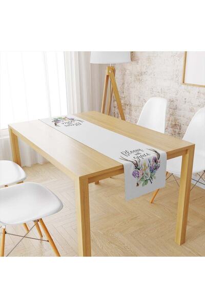 milroma Βελούδινη υφή με κομψά λουλούδια Runner 143