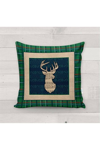 milroma Ειδικό κάλυμμα μαξιλαριού με βελούδινο σχέδιο με ελάφια για την Πρωτο...