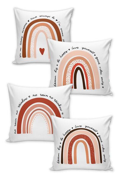 milroma Παστέλ αφηρημένο γυναικείο μοτίβο με διπλή όψη, ψηφιακά τυπωμένο κάλυ...