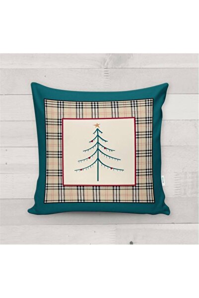 milroma Калъфка за възглавница от кадифе с мотив „Нова година“