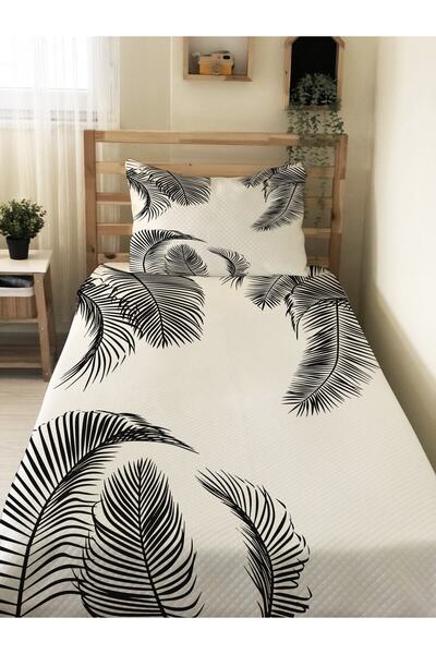 Evmila طقم بيكيه فردي ملون وحديث منقوش للأطفال مقاس 160x220 سم