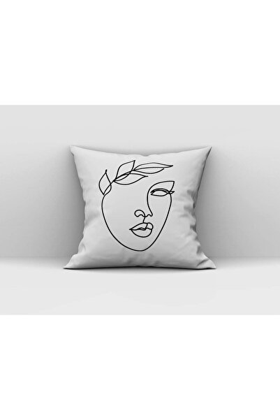 milroma Кадифена текстурирана двустранна абстрактна серия с женски лица 02 ка...