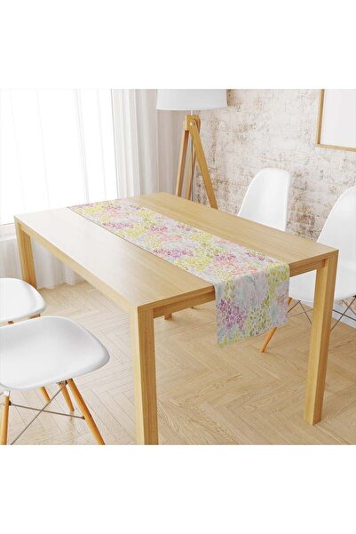 milroma Βελούδινη υφή με αποσπώμενα ανοιξιάτικα λουλούδια Runner 133