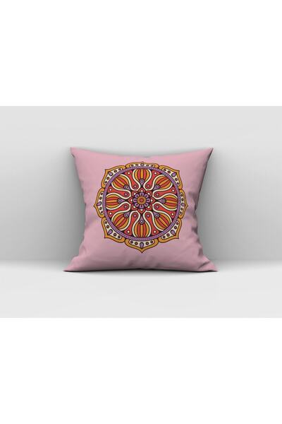 milroma Двустранен калъф за възглавница с мандала мотив, дигитално отпечатан,...