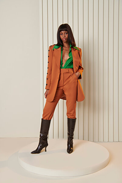 sleen exclusive Kol Düğme Detaylı Tasarım Ceket