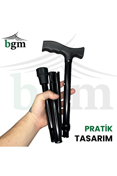 bgm Baston Katlanabilir Denge Bastonu Yüksek Kalite Ayarlanabilir Baston Asa