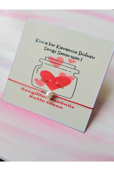 Aksesuar Valentine's Day gift special occasion card pearl bracelet 10 pieces