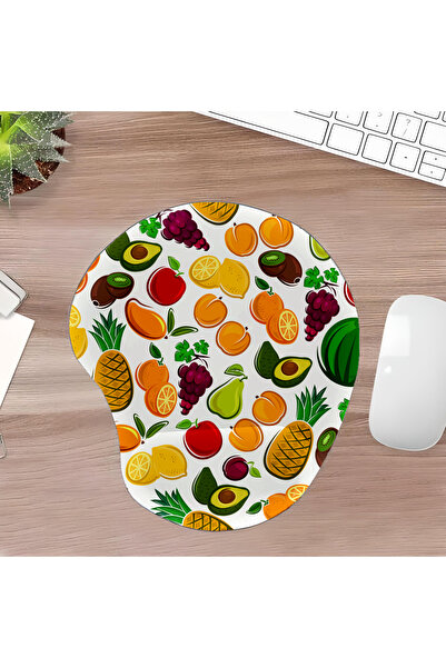 UcuruStore Nevale Οβάλ Επιφάνεια Ποντικιού με Στήριγμα Καρπού και Εργονομικό ...