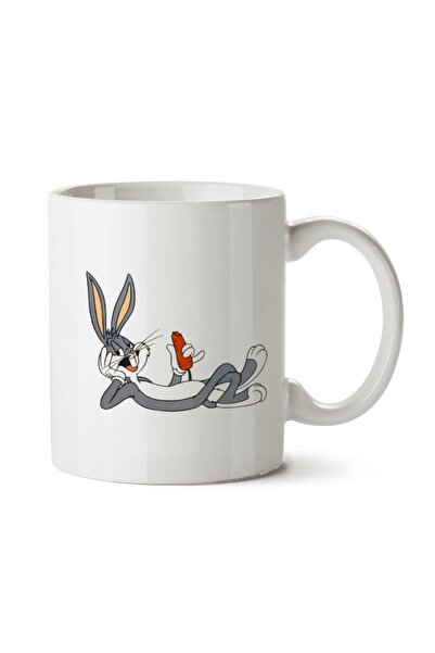 ART HEDİYE كوب مطبوع على الجانبين من الجزر من Bugs Bunny