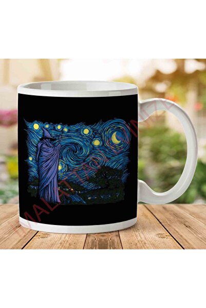 ART HEDİYE 1-1533 لتر من تي آر فان جوخ كوب هوبيتون على شكل نجمة