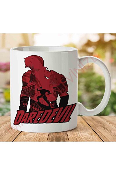 ART HEDİYE كوب دارديفيل مطبوع على الجانبين