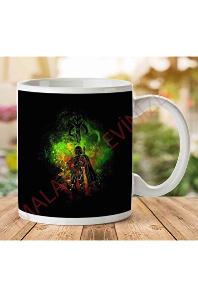 ART HEDİYE 1-1541 كوب ماندالور آرت بوبا فيت ستار وورز مطبوع على الجانبين.jpg