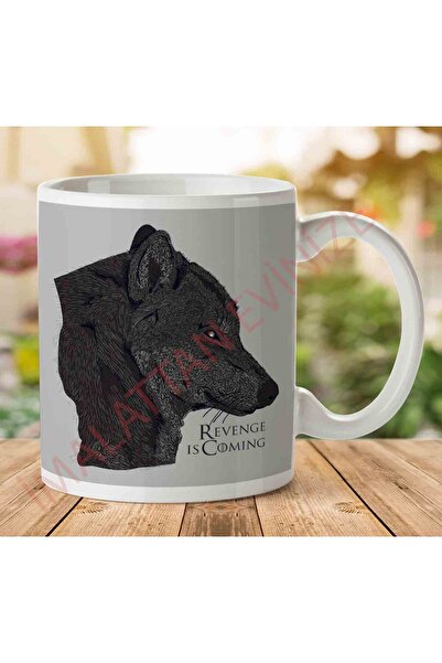 ART HEDİYE كوب 1-1890 Revenge is Coming G of T Direwolf of Starkjpeg