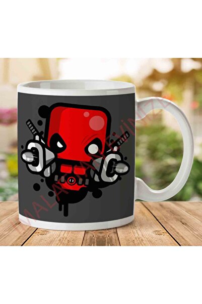 ART HEDİYE 1-1944 كوب سيمبلر ديدبول واد ويلسون شوتينج بيج مطبوع على الجانبين.jpg