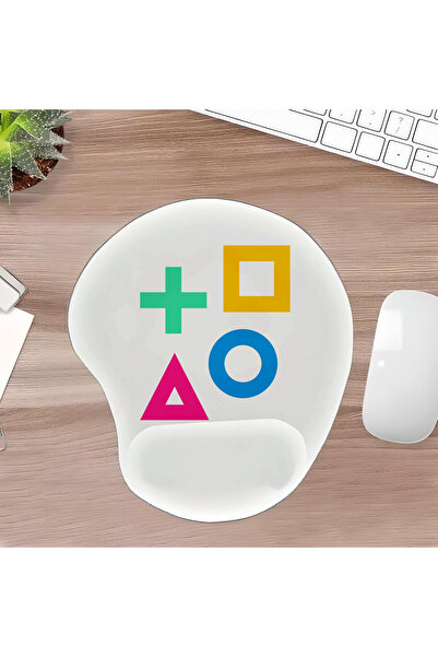 UcuruStore Artı Kare Triunghiular Circular Oval Decupat pentru Mouse Pad cu S...