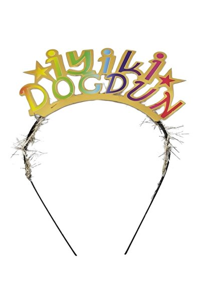 Hyd Στέμμα γιορτής γενεθλίων Rainbow Happy Birthday Crown