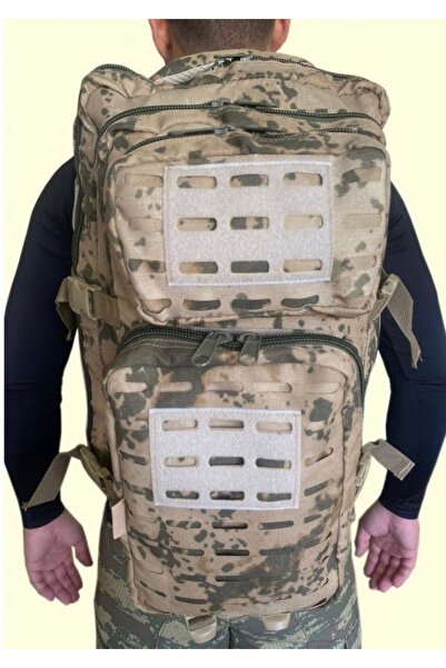 şafak25 Askeri Sırt Çantası Tactical Çanta 55 Litre Jandarma Lazer Kesim