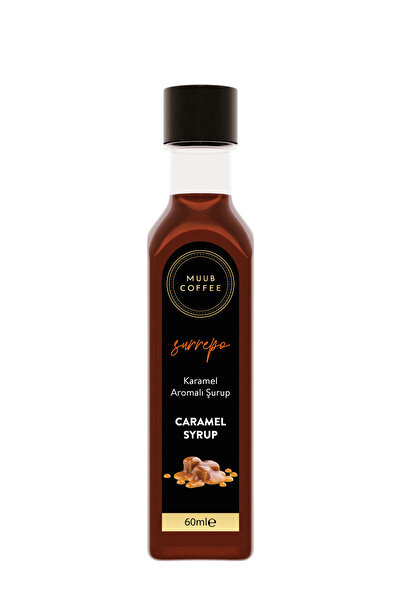 MUUB COFFEE Karamel Şurup Özel Formülize Yüksek Aroma Yoğun Tat Kahve Şurubu ...