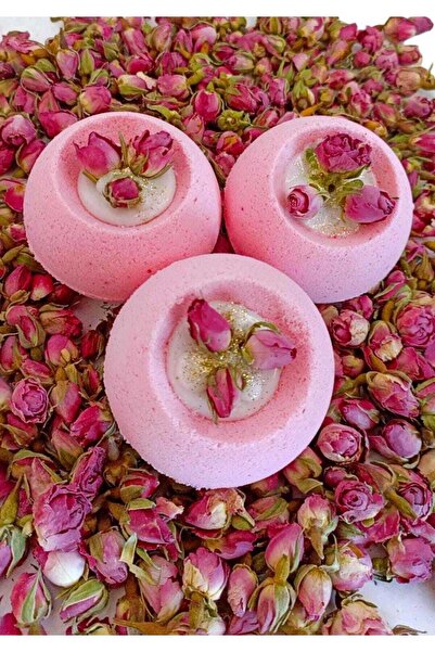 star bathbomb starbomb Bomb Rose Küvet Boy 3x210 Gr Banyo Topu/ Nem Bombası