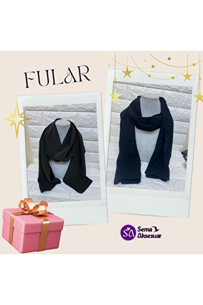 sema aksesuar Μαύρο και καφέ ύφασμα μακρύ μακρύ μαντήλι - Σάλι - Δώρο για τη ...