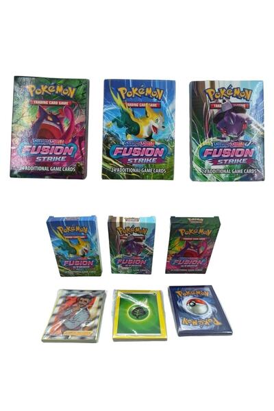 HIMMIY Pokemon Oyun Kartları 3 Model Pikachu Kartları 3x24 72 Kart