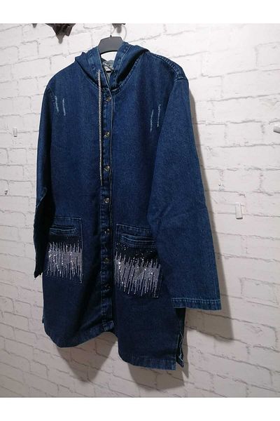 anne moda ankara Plus size cotton, 1st quality fashionable Denim Jacket