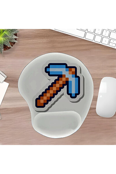 UcuruStore Κομμένο οβάλ mouse pad Craft Kazma με υποστήριξη καρπού