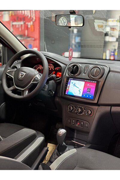 OTODUNYAM Dacia Sandero Uyumlu Multimedya Carplay, Navigasyon 6gb Ram 128gb H...