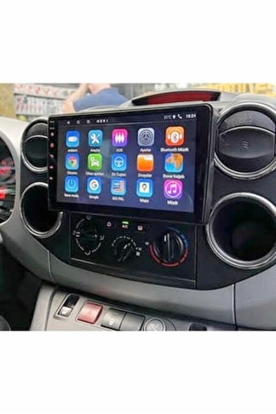 OTODUNYAM PEUGEOT PARTNER TEPEE,CİTROEN BERLİNGO UYUMLU MULTİMEDYA CARPLAY, NAVİGASYON 6GB RAM 128GB HAFIZA