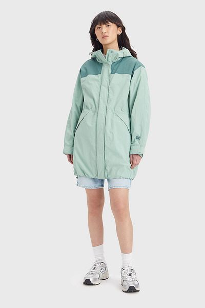 Levi's Dámská žulová zelená bunda do deště