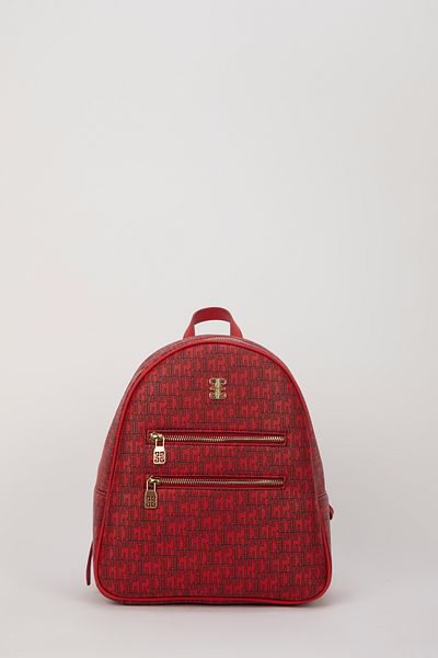 Pierre Cardin Red Women's Backpack 05PO24Y1809