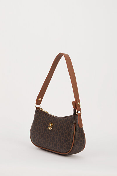 Pierre Cardin Γυναικεία Τσάντα Ώμου Coffee 05PO24Y1762