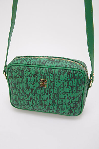 Pierre Cardin Grass Green Women's Shoulder Bag 05Po24Y1799