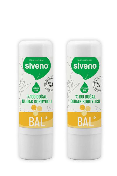 Siveno 100% Natural Lip Protector Honey Herbal Lipbalm Cream Moisturizing Brightening Repair 6 G