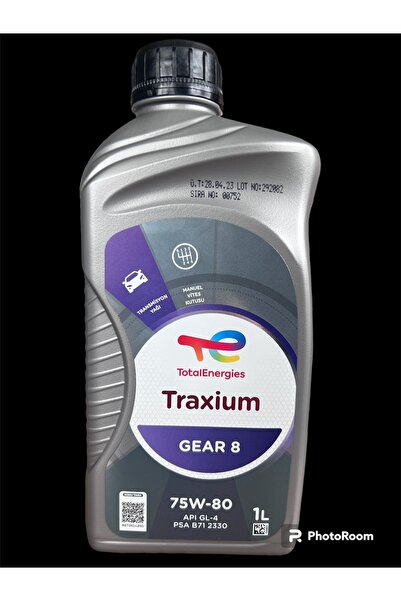 TOTAL TRAXIUM GEAR 8 75W-80 1LT ŞANZIMAN YAĞI ORJİNAL ÜRÜN GARANTİSİ