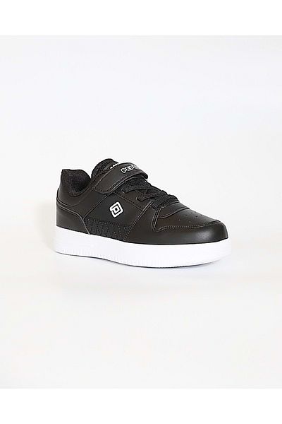Kidessa 1825 cu talpă anatomică pantofi casual unisex pentru copii - Nkt01825-negru alb-30