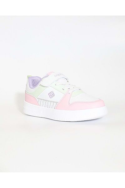 Kidessa 1825 cu talpă anatomică pantofi casual unisex pentru copii - Nkt01825-alb roz-32