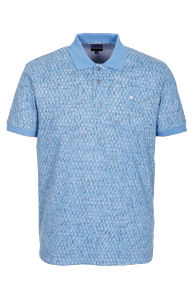 NCS Erkek Polo Yaka Tişört Slim Fit Ribanalı Kol Pamuklu Baskılı T-shirt NCS ...