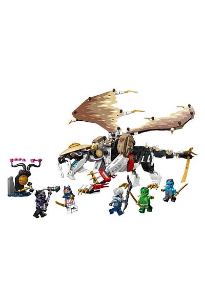 LEGO ® NINJAGO® Master Dragon Egalt 71809 - For Kids Ages 8 and Up Lloyd, Sora, Nya, Lord