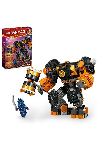 LEGO ® NINJAGO® Cole'un Toprak Elementi Robotu 71806 - 7 Yaş ve Üzeri Çocuklar için Aksiyon Fig